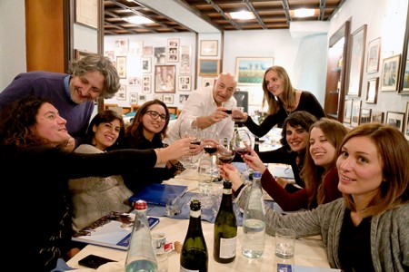 La redazione di Cm con Guido Picchio