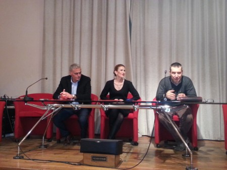 La presentazione del calendario di Natale Montesi, Pennesi e Potentini