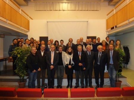 Il gruppo premiato