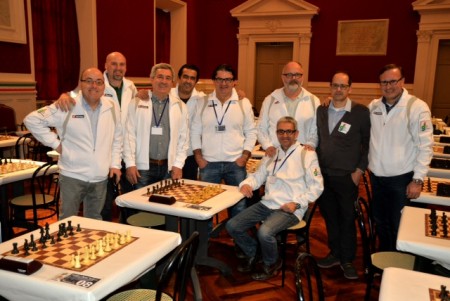 I membri dell'associazione "Dire fare giocare" di Recananti