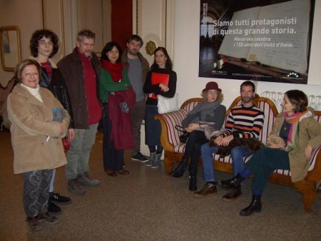 I membri del teatro Rebis. Foto di C. Gentili