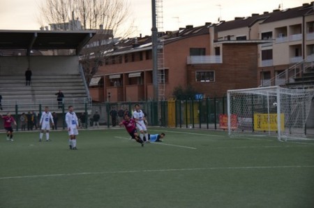 Frinconi realizza il 2 a 1 del Tolentino