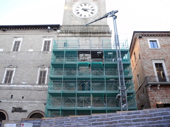 Lavori torre MAcerata (1)