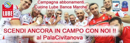 Prosegue a gonfie vele la campagna abbonamenti della Lube