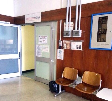 Il reparto di Ostetricia all'ospedale di San Severino