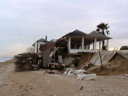 Lo chalet Masaya, crollato il 30 dicembre scorso