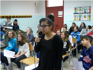 Scuola media Recanati collegamento Antartide