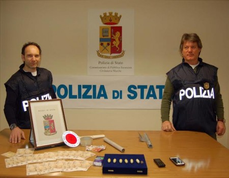 La merce sequestrata