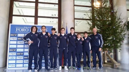 I ragazzi del settore Salvamento della società Ippocampo