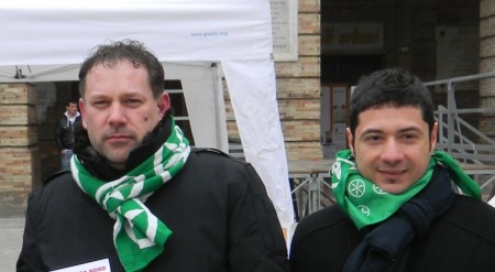 L'assessore Giovanni Gabrielli e il capogruppo consiliare Lega Nord Giuseppe Cicconi