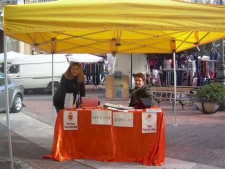 Lo sportello itinerante dell'informagiovani di Recanati