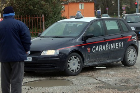 Una pattuglia dei carabinieri