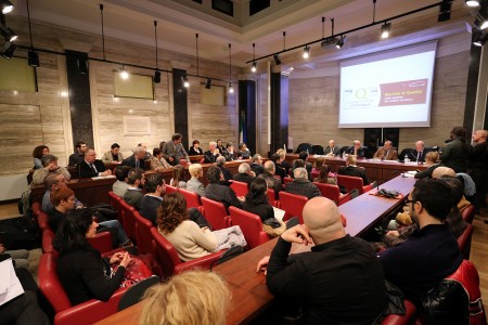 La premiazione nella sala Guizzardi della Camera di Commercio