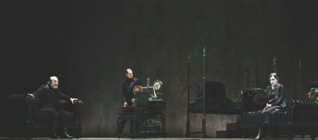 Giorgio Ferrara, Giovanni Crippa e Adriana Asti
