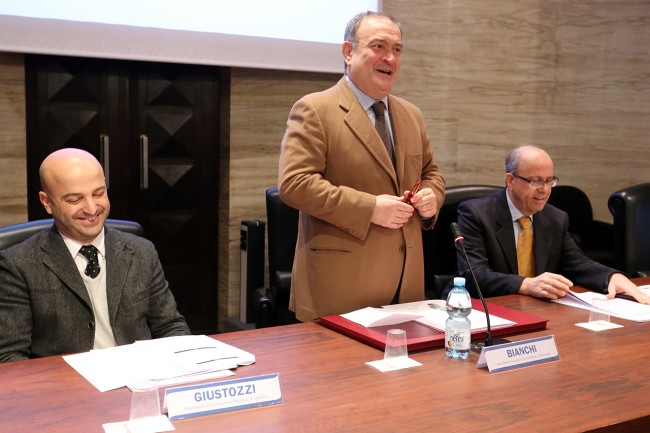Luca Giustozzi, Giuliano Bianchi, Mario Ruggini