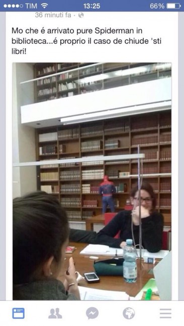 Spider-man Biblioteca Macerata (3)