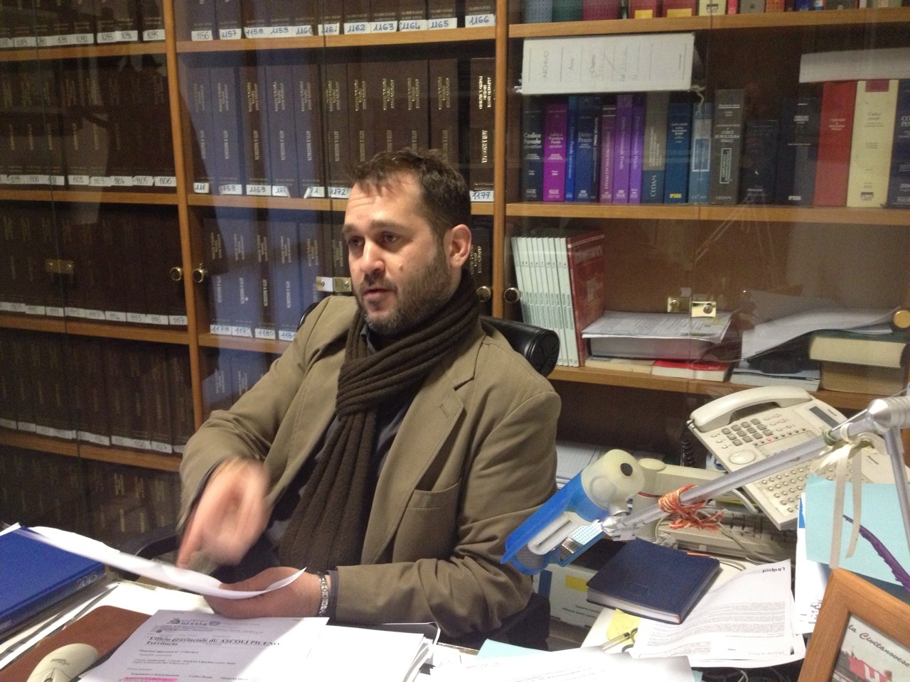 L'avvocato Diego Perrone