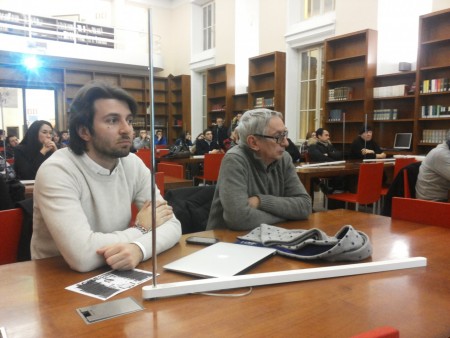 Vittorio Guastamacchia (a sinistra) col consigliere comunale Pierfrancesco Castiglioni