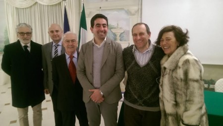 Il Rotary di Civitanova assieme al sindaco Tommaso Corvatta