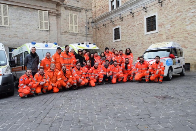 I volontari della Croce Verde