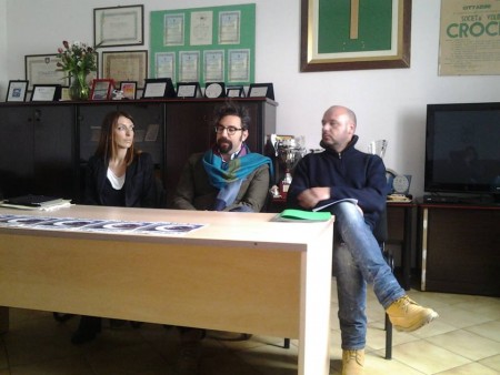 da sinistra Maria Luce Centioni, Marco Virgili, Michele Ciminari