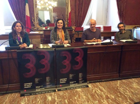 La conferenza stampa di presentazione della 33^ Rassegna di Nuova Musica