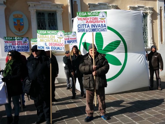 La-manifestazione-della-Lega-Nord.