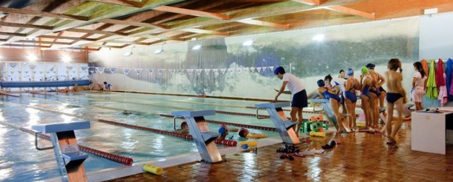 La piscina del centro Più Blu di Loreto