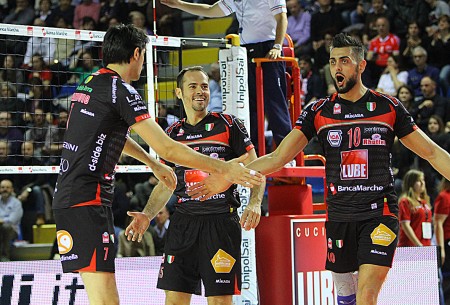 Decima vittoria consecutiva per la Lube
