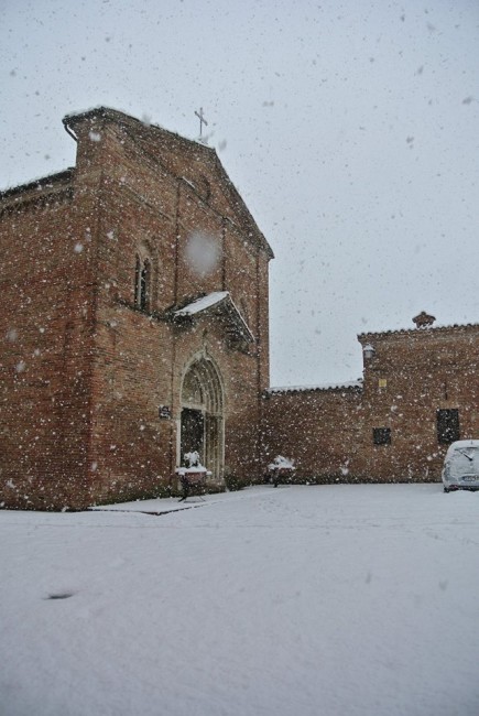 Neve a Sarnano - foto di Michele Clementelli