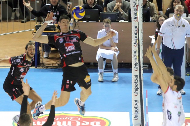 Il capitano della Lube Marko Podrascanin