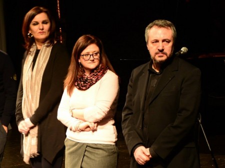 Stefania Monteverde, Federica Curzi e Alessandro Seri