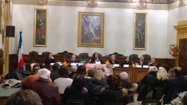 La rotonda che si è tenuta a Treia domenica 22