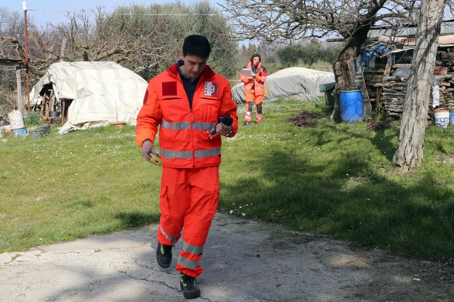 Vigili del fuoco incendio contrada santo stefano macerata (8)