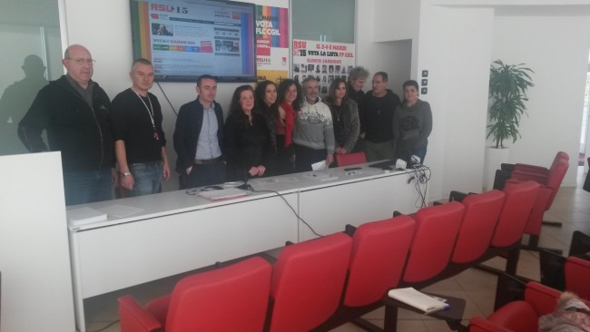 I candidati della Cgil