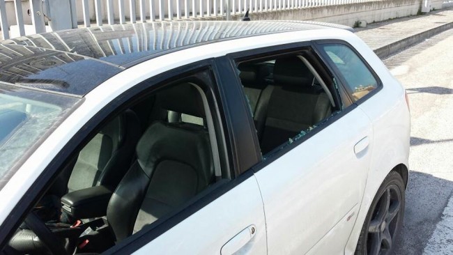 L'auto del rappresentante