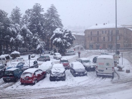 Sarnano, Piazza della Libertà