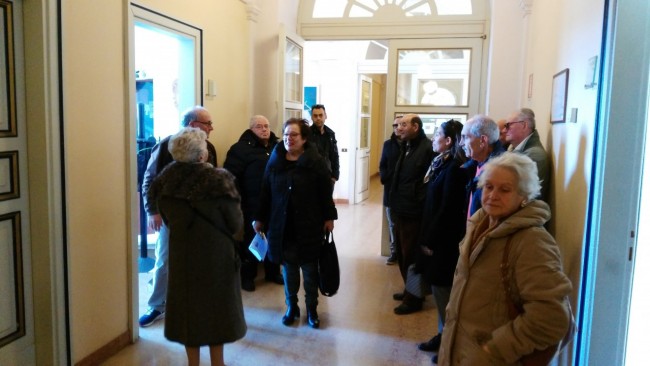 I residenti a colloquio col sindaco Corvatta