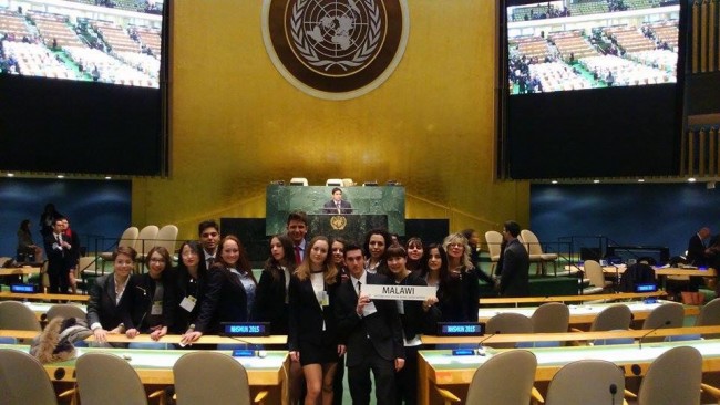 Gli studenti del calssico ee Linguistico Leopardi alle nazioni Unite di New York