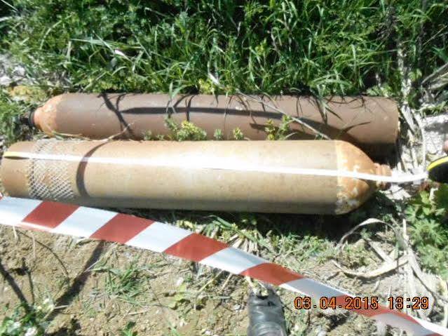 Le bombole abbandonate
