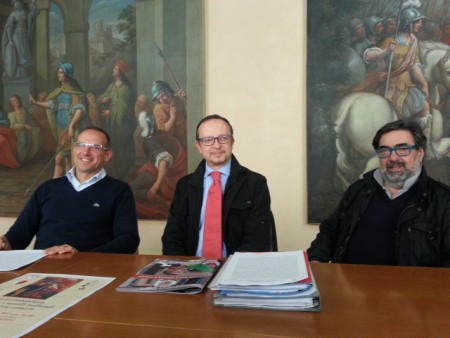 Conf stampa Corsa alla spada Broglia, Birocco, Corridoni (2)