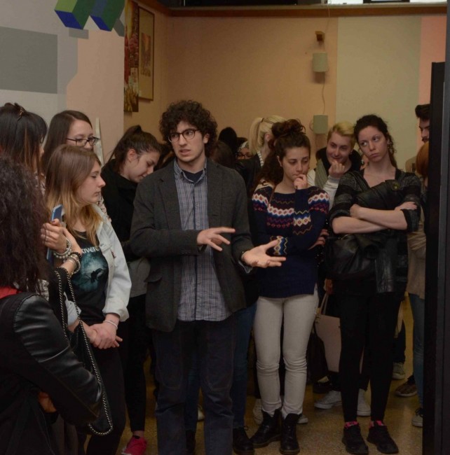 Galeazzi con gli studenti