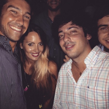Mattia Patrassi, Elonora Miccini ed un loro amico argentino, Fecundo Igleias