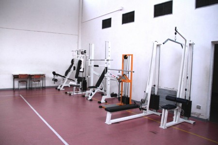 La palestra C della scuola Gentili