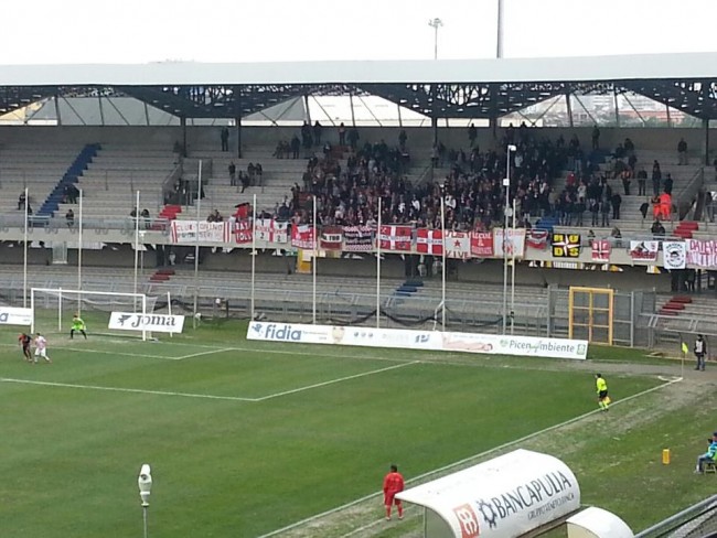 Lo stadio Riviera delle Palme