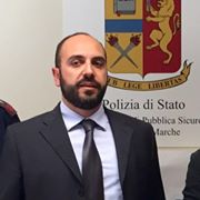 Il dirigente del Commissariato di Civitanova Roberto Malvestuto