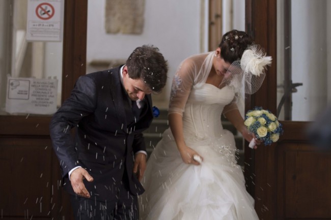 Sposi a Matelica Massimiliano Giachè e Luana Favilla 2