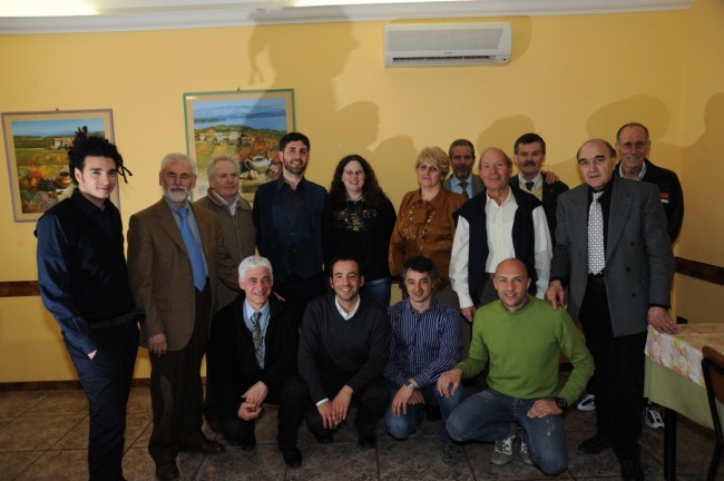 Alcuni volontari dell'Avis