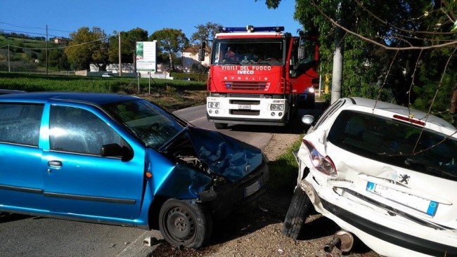 incidente civitanova montecosaro foto Laura Boccanera