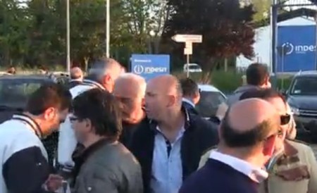 Presidio all'Indesit di Caserta